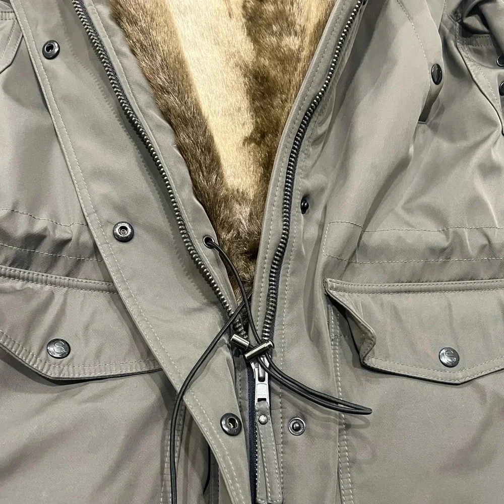 SAM -S13NYC  green winter coat. Size M - Picture 3 of 5